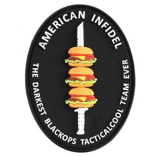 American Infidel 3D Rubber Patch